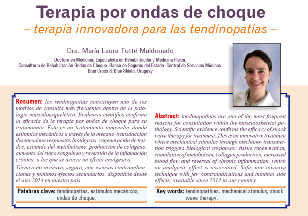 Introdución estudio onda de choque dra laura tutté